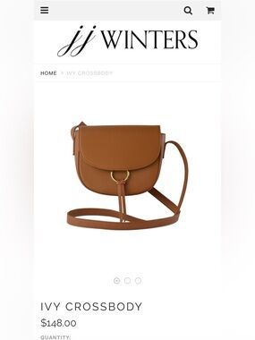 JJ Winters Ivy Crossbody Bag - Tan